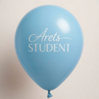 Årets Student Ballonger Ljusblå