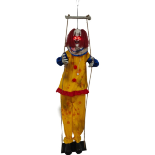 Gungande Skräckclown Ljud & Ljus