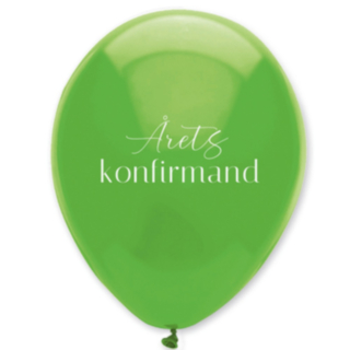 Årets Konfirmand Ballonger