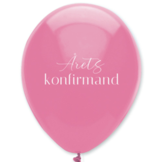 Årets Konfirmand Ballonger