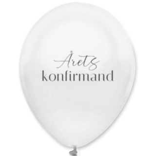 Årets Konfirmand Ballonger