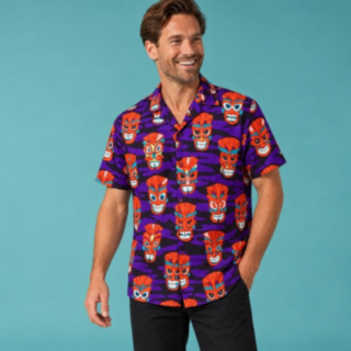 Tikimasker Hawaiiskjorte