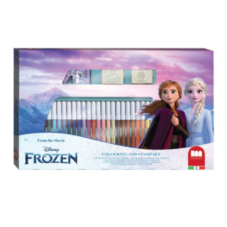 Frozen® Färgset Med Stämplar