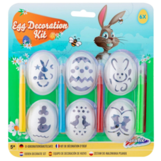 Grafix® Äggschabloner Set 6-pack