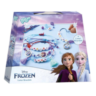 Frozen® Bokstavsarmband Set 4-pack