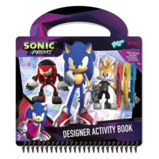 Sonic Prime® Designer Aktivitetsbok