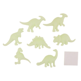 Självlysande 3D Väggdinosaurier
