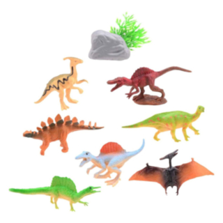Animal World® Dino Leksaksfigurer Set 8 Delar