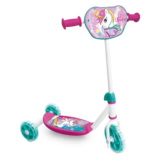 Enhörning Sparkcykel Trehjuling