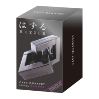 Huzzle® Cast Quartet Hjärnpussel Nivå 6