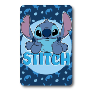 Stitch® Fleecefilt Blå