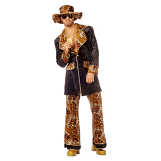 Pimp Kungen Maskeraddräkt