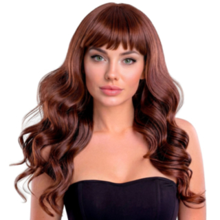 Bella Peruk Brun