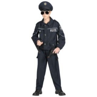 Cool Polisassistent Barndräkt