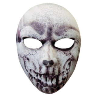 Dödskalle tygmask