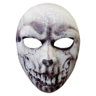 Dödskalle tygmask