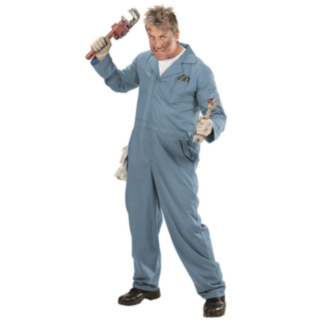 Hantverkare Overall Maskeraddräkt