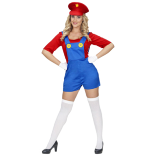 Miss Mario Rörmokare Maskeraddräkt