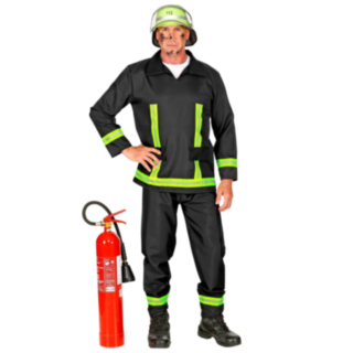 Klassisk Brandman Maskeraddräkt