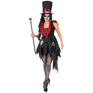Voodoo Drottning Maskeraddräkt