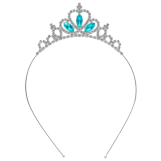 Prinsesse Tiara Sølv/Blå