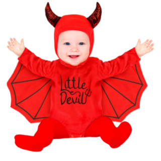 Little Devil Babydräkt Röd