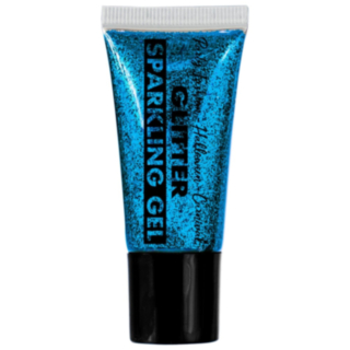 Glittergel Blå