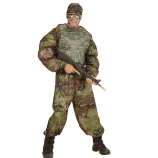 Skottsäker militärväst camouflage