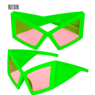 Partybriller Neon Grøn