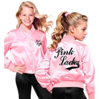 Pink Ladies Satinjakke