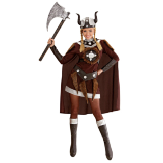 Sexig Viking Maskeraddräkt