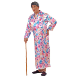 Blottare Mormor Maskeraddräkt