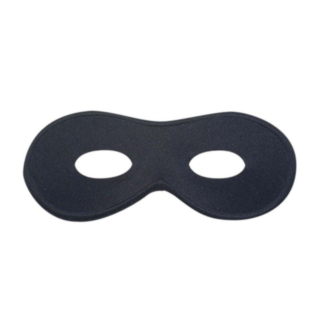 Svart ögonmask