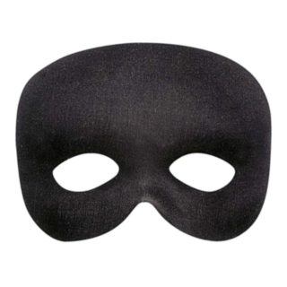 Svart Fantom ögonmask