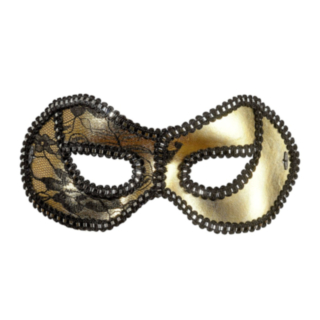 Maskerad ögonmask guld