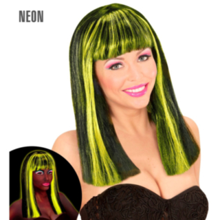 Neonperuk Svart/Gul