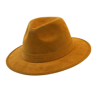 Vintage Fedora Hat Brun