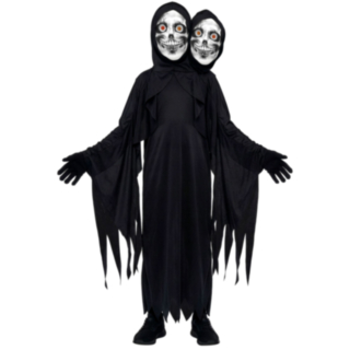Tohovedet Grim Reaper Børnekostume