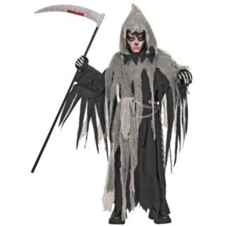 Lænket Grim Reaper Børnekostume