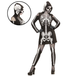 X-Ray Skelettjej Maskeraddräkt
