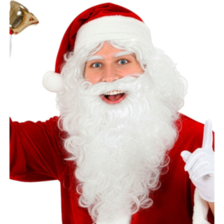 Jättestort jultomteskägg
