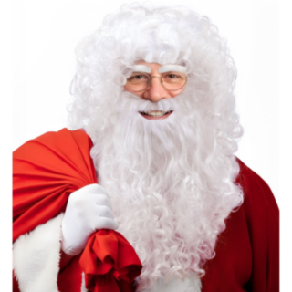 Jultomteperuk Med Skägg
