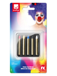Clownsmink Färgkritor Mix