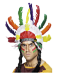 Indian Huvudbonad Multifärgad