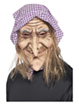 Läskig Häxmask