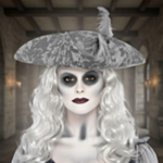 Spökmakeup