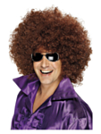 Enorm 70-tals Afroperuk Brun