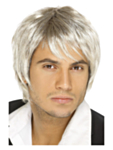 Popstjärna Peruk Brunblond