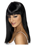Glamour Peruk Svart