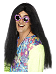 Hippieperuk Svart